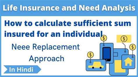 Need Replacement Approach How To Calculate Sum Insured Life