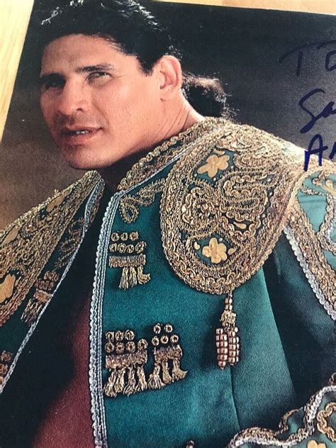 El Matador Tito Santana Hof Signed Autograph 8x10 Photo Wwf Wwe