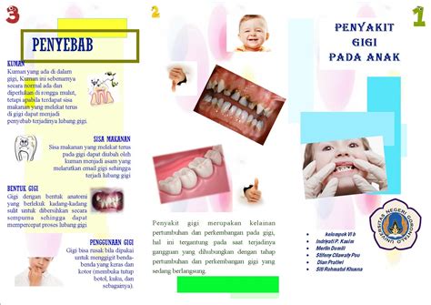 Asuhan Keperawatan Leaflet Penyakit Gigi Pada Anak