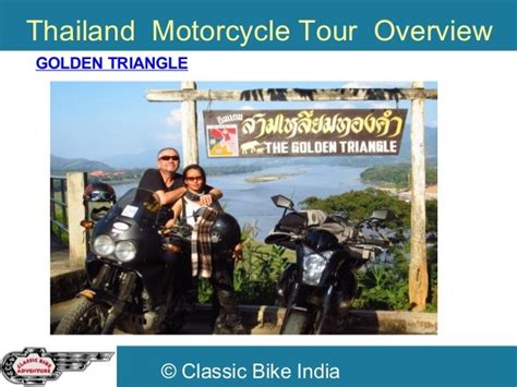 Motorcycle Tour Of Thailand