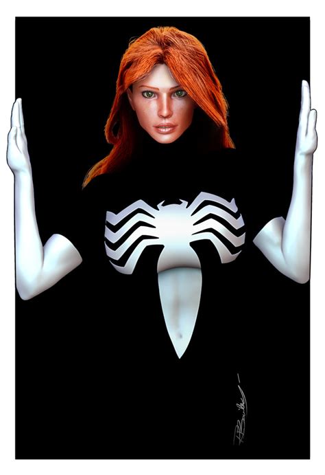 Artstation Spider Woman Black Suit