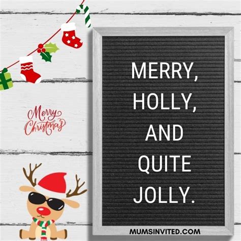 147 Christmas Letter Board Quotes And Ideas 2023 Mums Invited