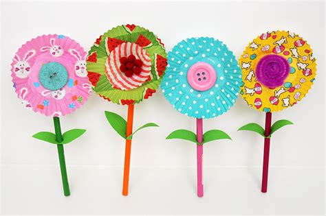 Maybe you would like to learn more about one of these? Cupcake Liner Flowers | Kids' Crafts | Fun Craft Ideas ...