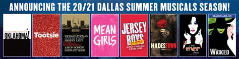To purchase tickets, select the performance you need from the available shows and then browse the listed inventory to find the right. DSM Newsroom - Dallas Summer Musicals