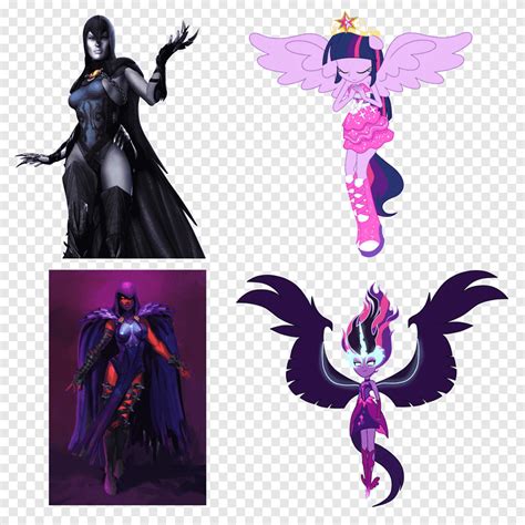Raven Injustice Gods Among Us Trigon Arella Teen Titans Raven Purple