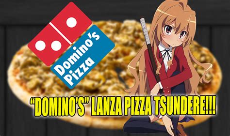 ¿la Nueva Favorita Dominos Crea La Pizza Tsundere Para Fans Del