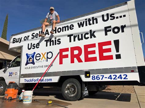 Exp Realty Moving Truck Selfie Contest Moving Truck Trucks Exp