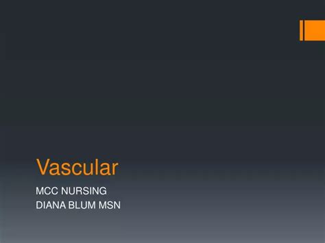 Ppt Vascular Powerpoint Presentation Free Download Id1761434
