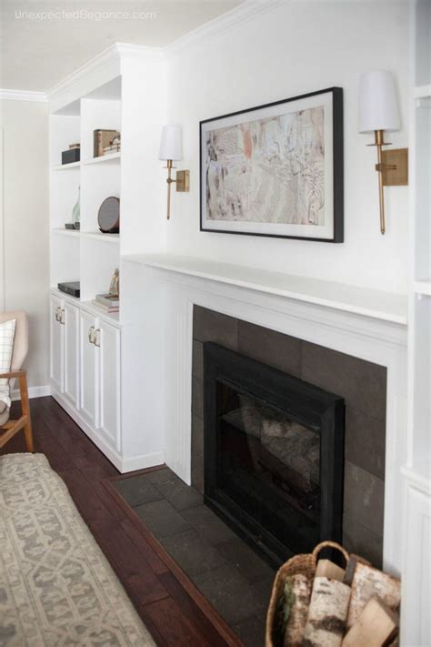How To Mount A Tv On A Brick Fireplace Without Drilling