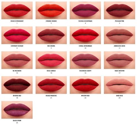 Ysl Rouge Pur Couture The Slim Matte Lipstick Ysl Lipstick Red