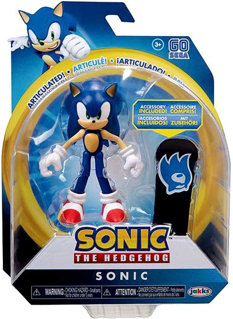 Jakks Pacific Sonic The Hedgehog Bendable Super Sonic Figure Series 2