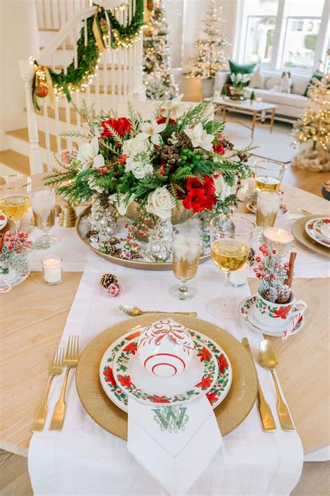 My 2020 Winter Tablescape With Vintage Style Decor