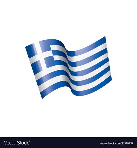 Greece Flag Royalty Free Vector Image Vectorstock