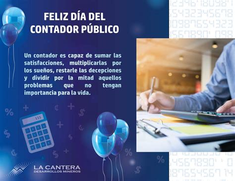 Feliz DÍa Del Contador PÚblico La Cantera