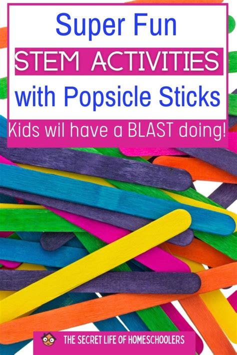 14 Stem Activities With Popsicle Sticks Kids Will Have A Blast Doing