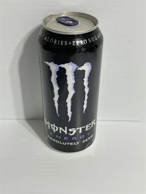 Monster Energy Drink Absolutely Zero Lavender Rare Collector Can Sku Picclick