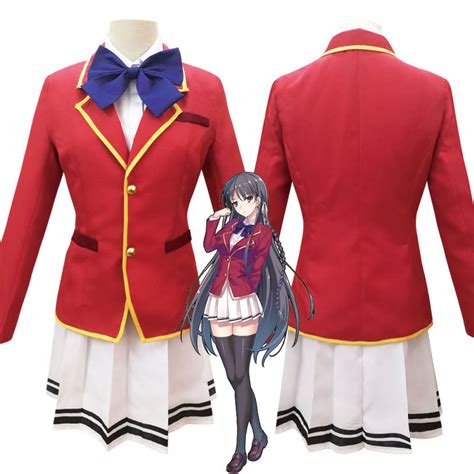 Anime Classroom Of The Elite Shiina Hiyori Suzune Horikita Jk Uniform