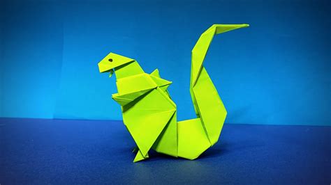 How To Make A Paper Godzilla Origami Godzilla Origami Dinosaur