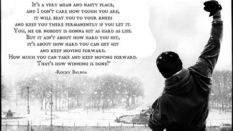 Hd Wallpaper Movie Rocky Motivational Quote Rocky Movie Rocky