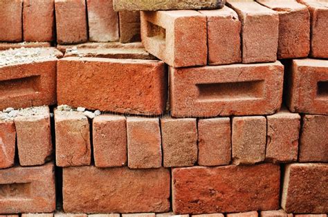 Stack Of Raw Bricks Texture Stock Image Image Of Build Bricks 31338259