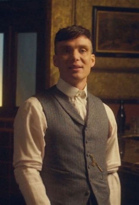 Cillian Murphy In The Role Of Thomas Shelby Peaky Blinders Bts Peaky