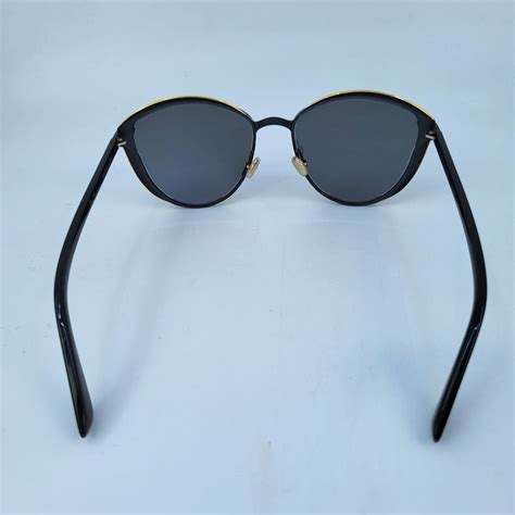 dior women s murmure black gold sunglasses luxuria and co