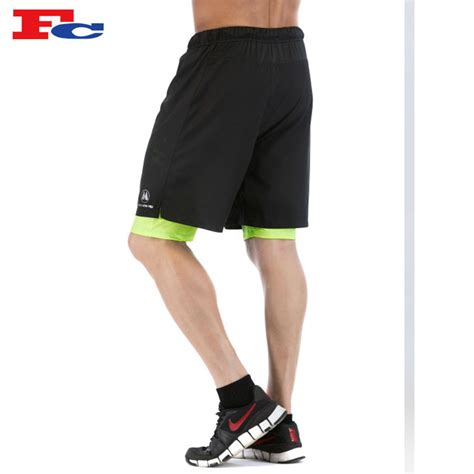 wholesale men shorts with 90 polyester 10 spandex lycra fabric hucai