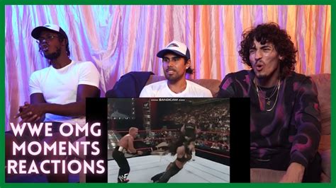 Wwe Omg Moments Reaction Video Youtube