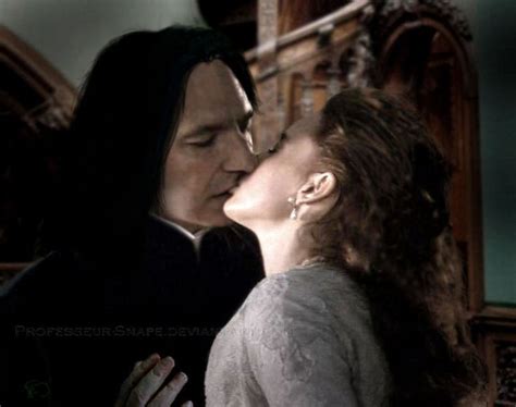 Severus And Hermione The First Kiss By Sauvage Art Snape And Lily