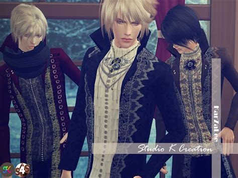 Sims 4 Ccs The Best Versailles Chic Long Coat For Male By Karzalee