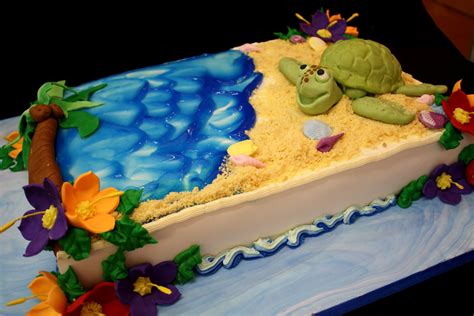 Turtle Cake Decoration Ideas Little Birthday Cakes