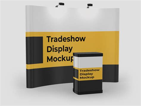 Trade Show Display Mockup Vectogravic Design