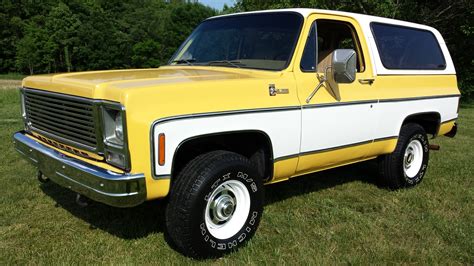 1979 Chevrolet Blazer For Sale At Auction Mecum Auctions