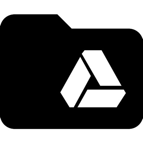 19 free cliparts with google drive logo black on our site site. símbolo de pasta do google drive - ícones de interface grátis