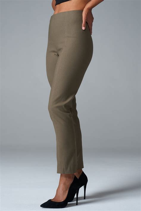 Stylish Tapered Ankle Womens Stretch Work Pants Franne Golde