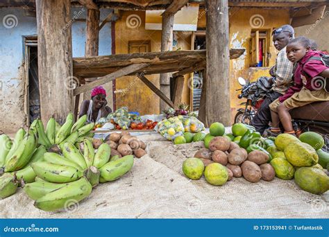 Fruit Market In Kitwa Uganda Editorial Photo Image Of Portrait