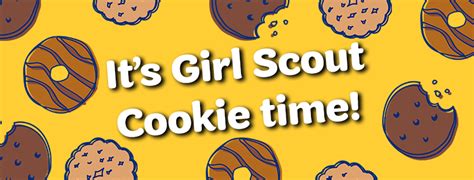 Its Girl Scout Cookie Time Earhart School Pta