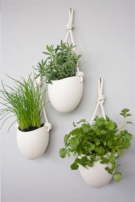 10 Modern Wall Mounted Plant Holders To Decorate Bare Walls Contemporist