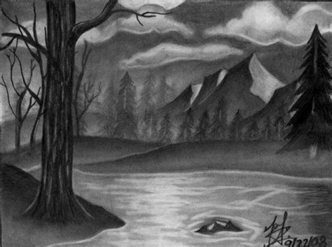 Please enter your email address receive free weekly tutorial in your email. drawings of landscapes | landscape drawing pencil ...