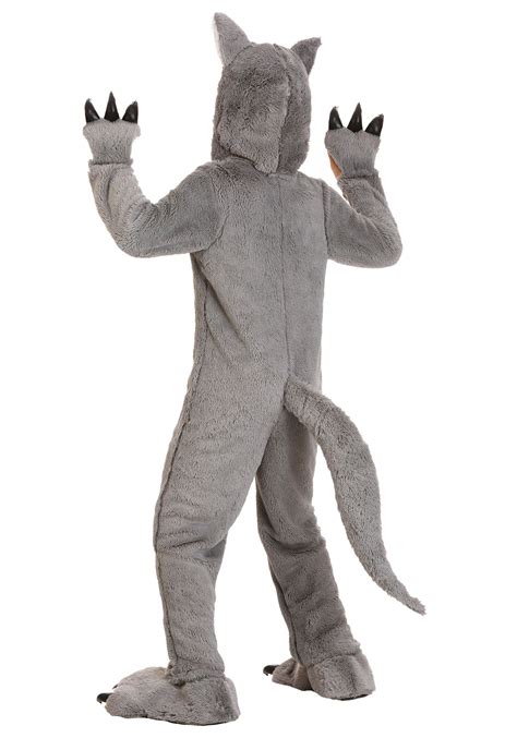 Grey Wolf Kids Costume