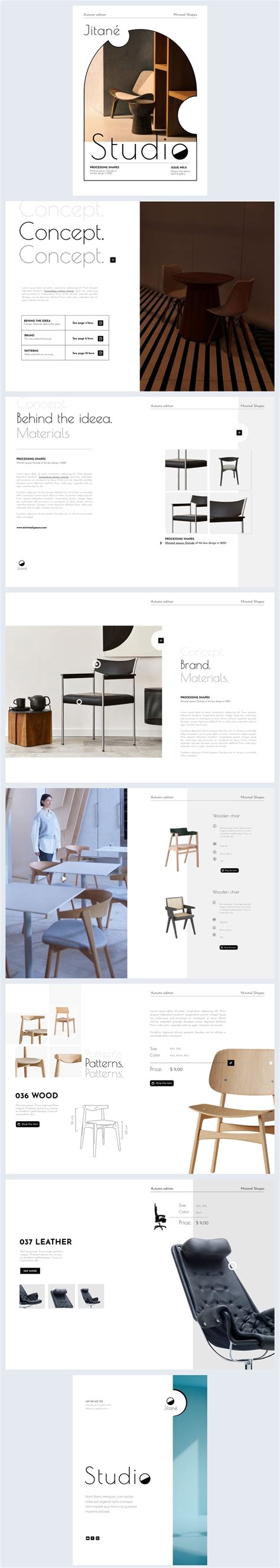 Shoppable Office Furniture Catalog Template Flipsnack