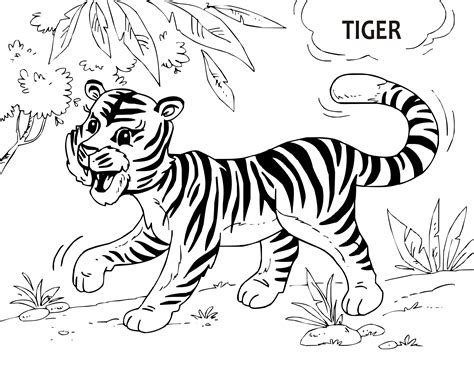 Animal Coloring Book Coloring Download Animal Coloring Etsy