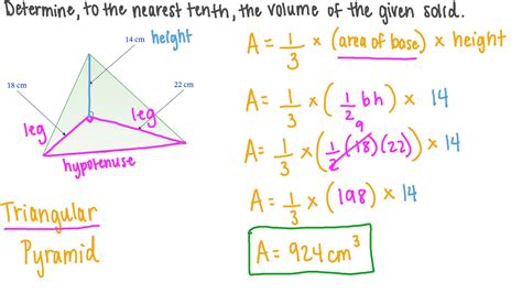 Volume Of A Triangular Pyramid Formula