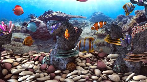 Aquarium 3d Model Game Ready Max