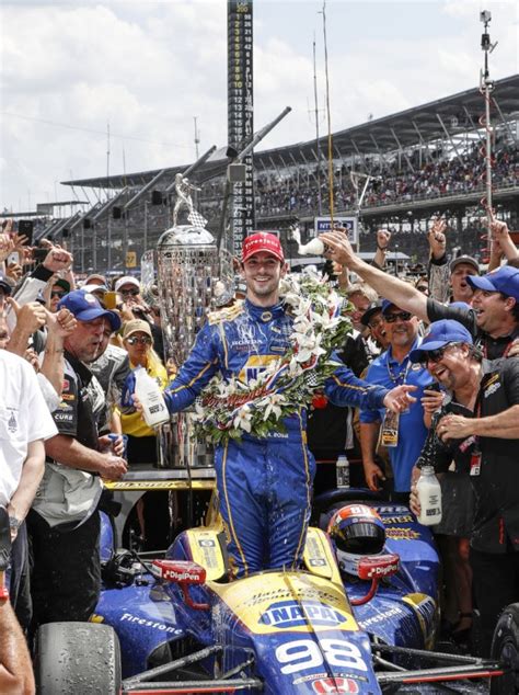 Honda Rookie Racer Alexander Rossi Win 100th Indy 500 The News Wheel