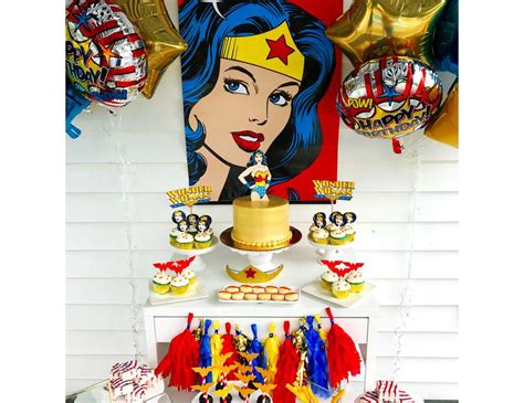 Wonder Woman Birthday Wonder Woman Party Catch My Party