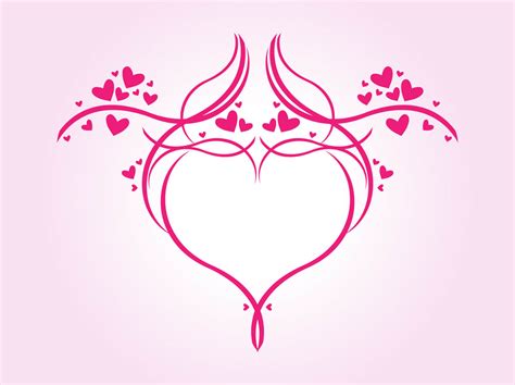 Romantic Heart Graphics Vector Art And Graphics