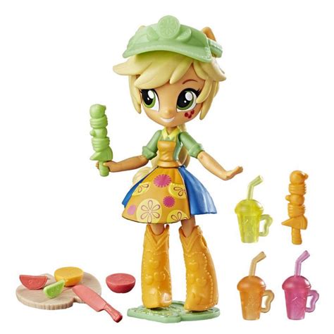 My Little Pony Equestría Girls Minis Applejack Fruit Smoothies Shop