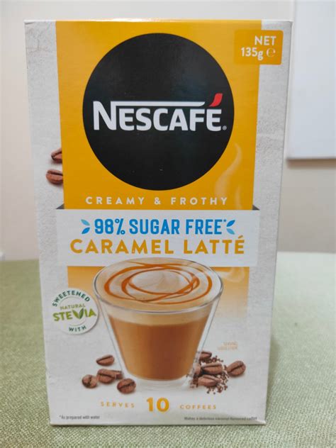 Nescafe 98 Sugar Free Caramel Latte 10 Sachet From Australia Food