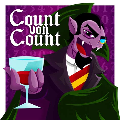 Count Von Count Conde Contar By Mrlujus On Deviantart